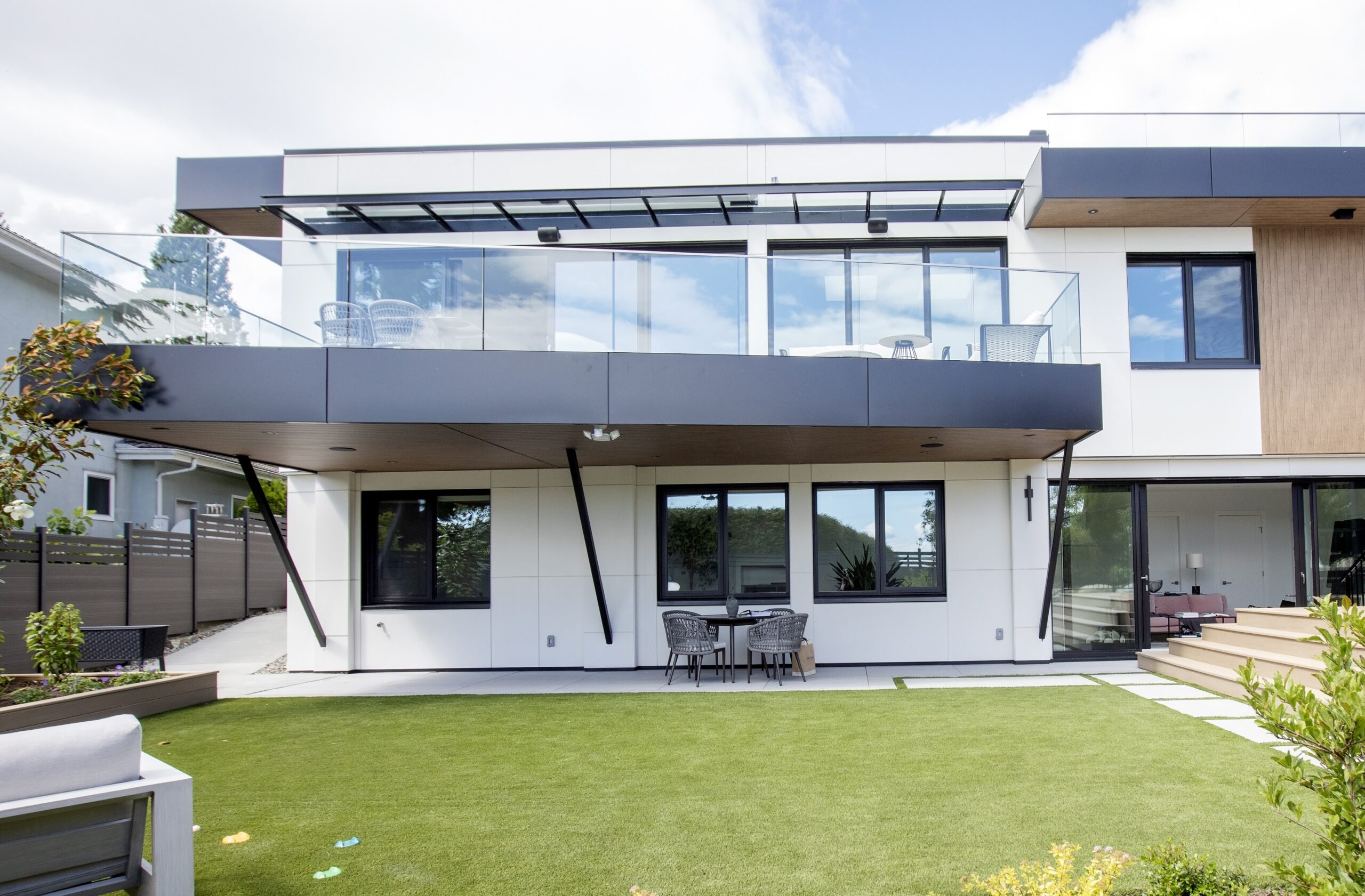 Linda Vista Net Zero Home Exterior Backyard