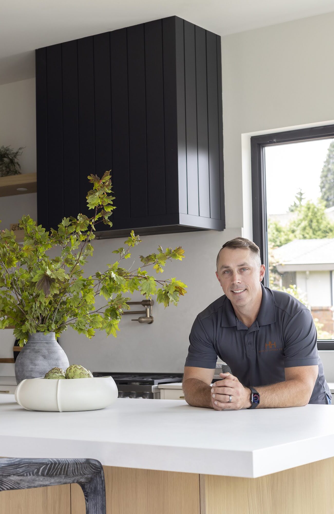 Greg Hasler Smiling at Braeside