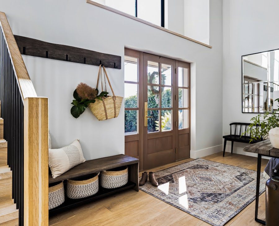 Huntingdon Modern Farmhouse Entrance Interior