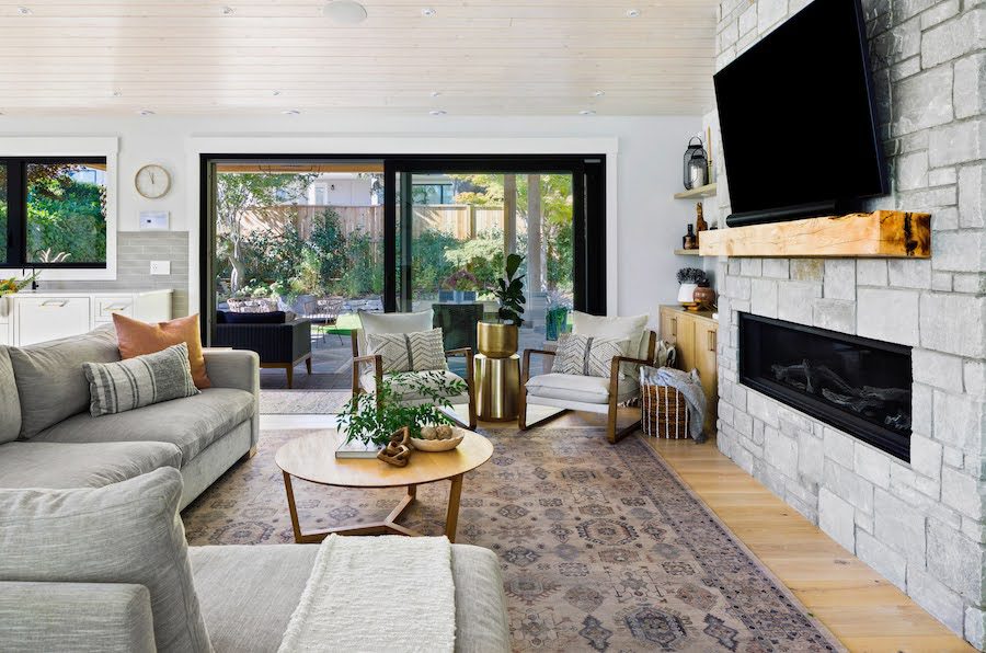 Huntingdon Modern Farmhouse Living Room