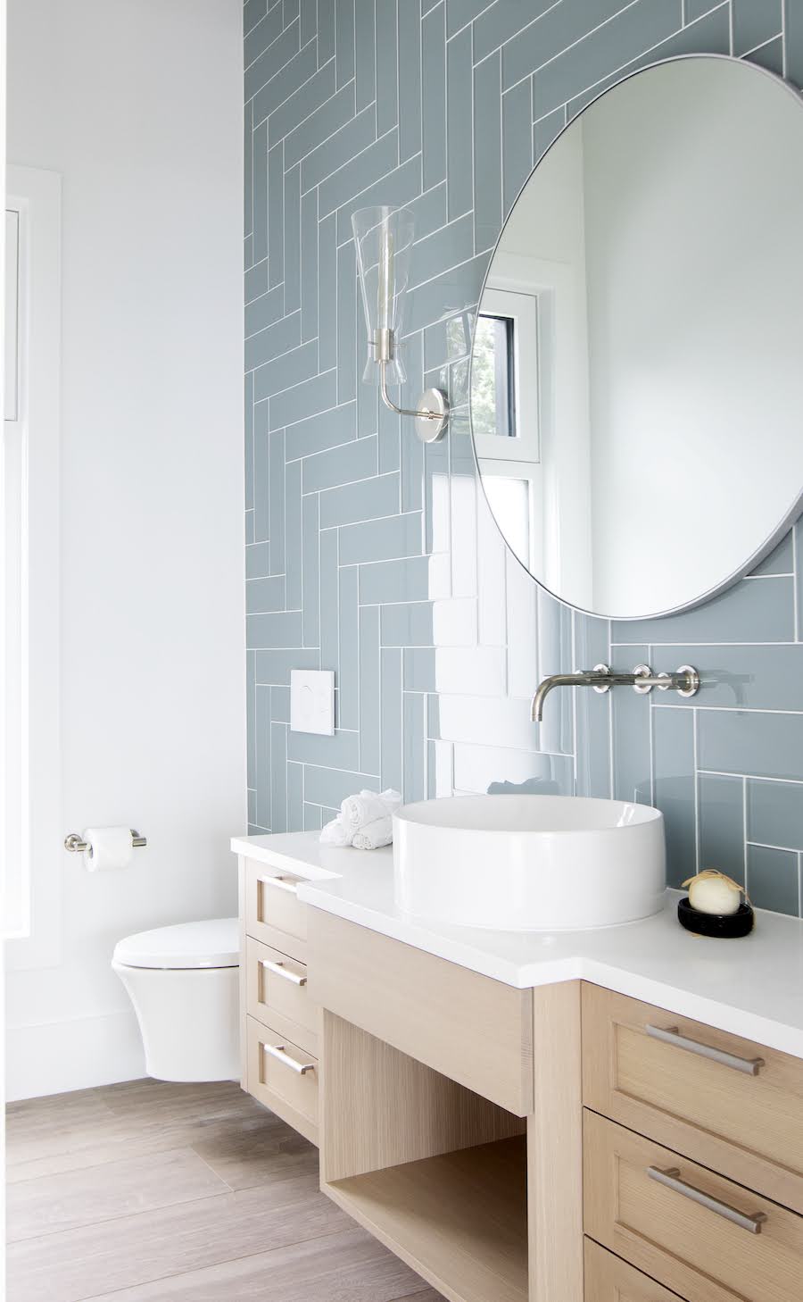 Linda Vista Net Zero Home Powder Room