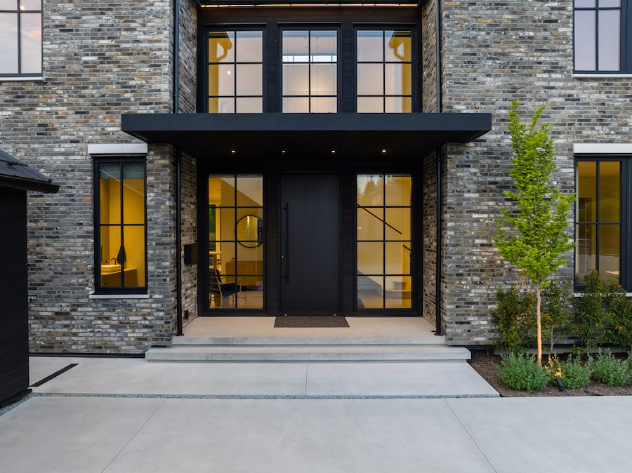 Scandia Modern Farmhouse Entrance Close Up