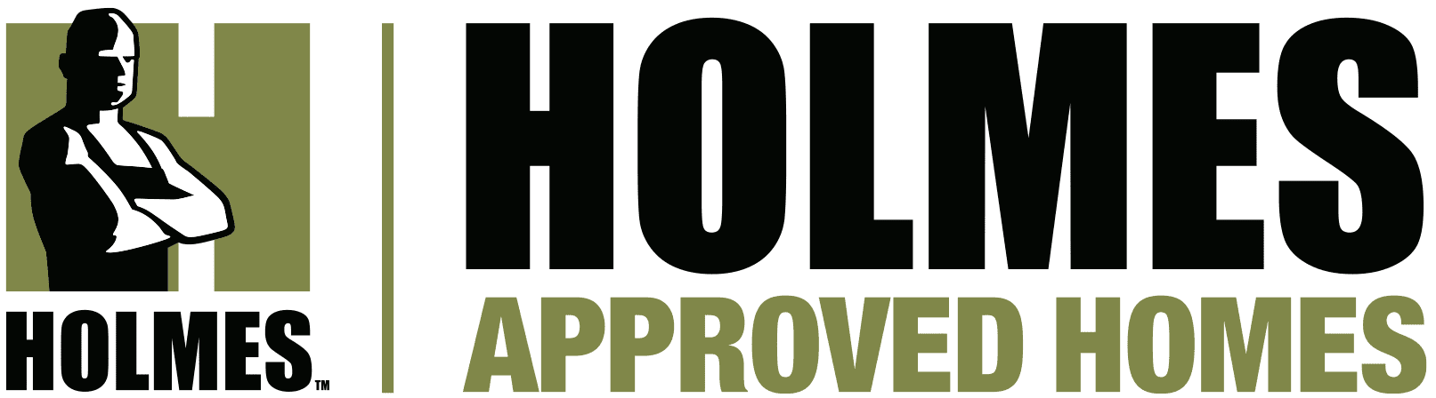 Holmes Approved Homes Logo - A Hasler Homes home construction services partner