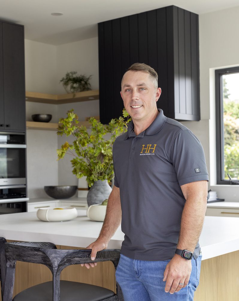 Greg Hasler - owner of Hasler Homes Ltd. North Shore construction company