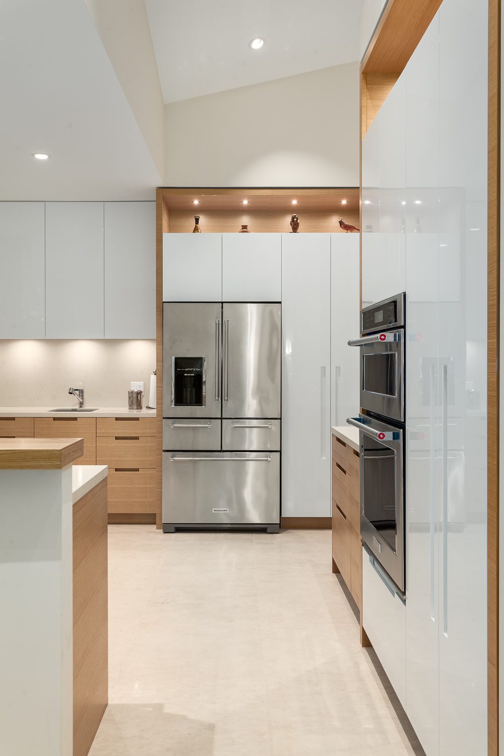 Brand Custom Kitchen White Cupboards 