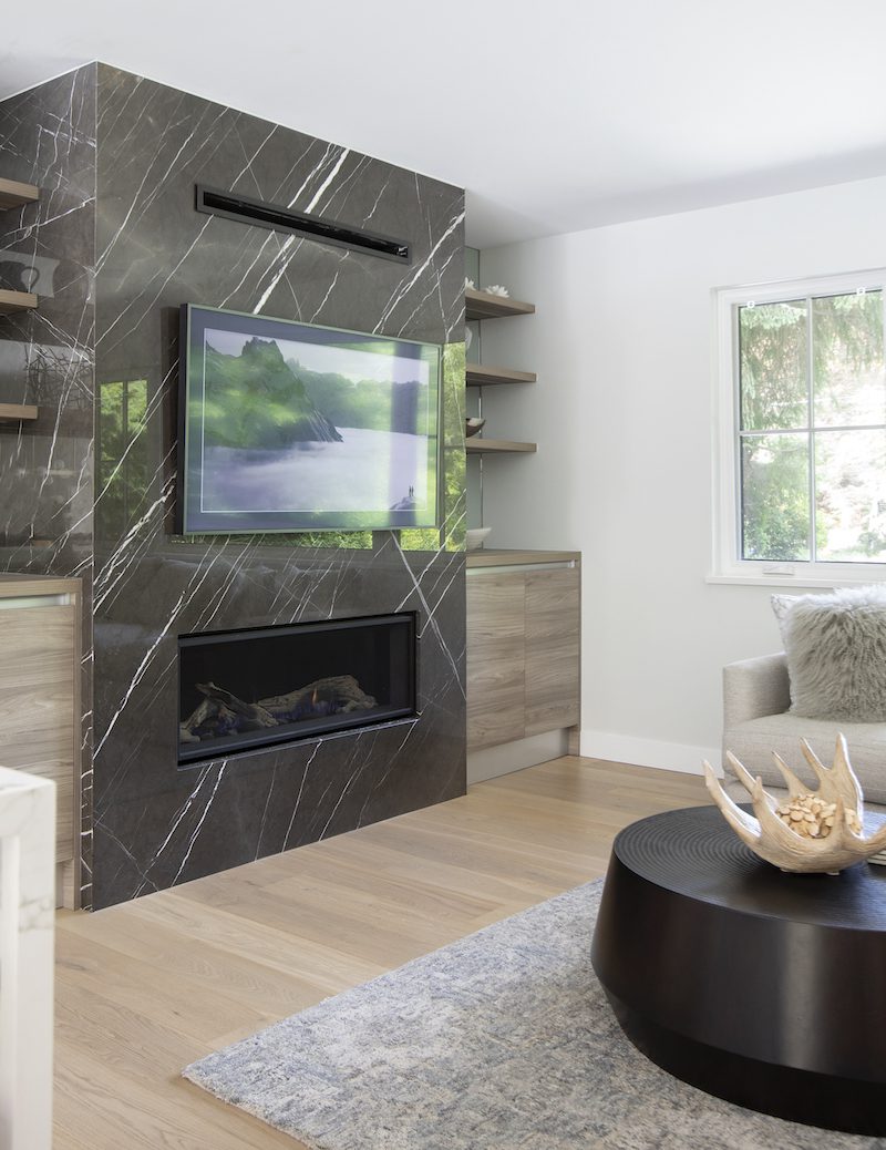 Primrose Living Room Home Renovation Modern Fireplace
