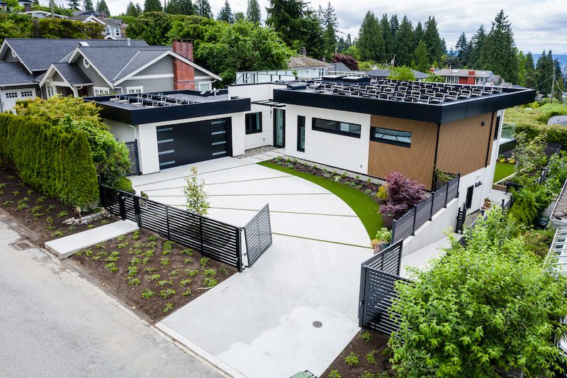 Linda Vista custom home exterior
