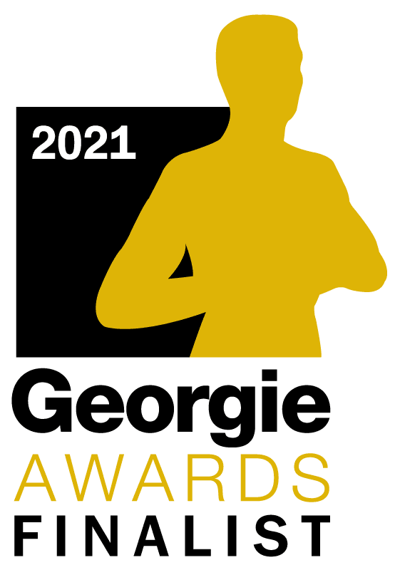 2021 Georgie Awards Finalist logo