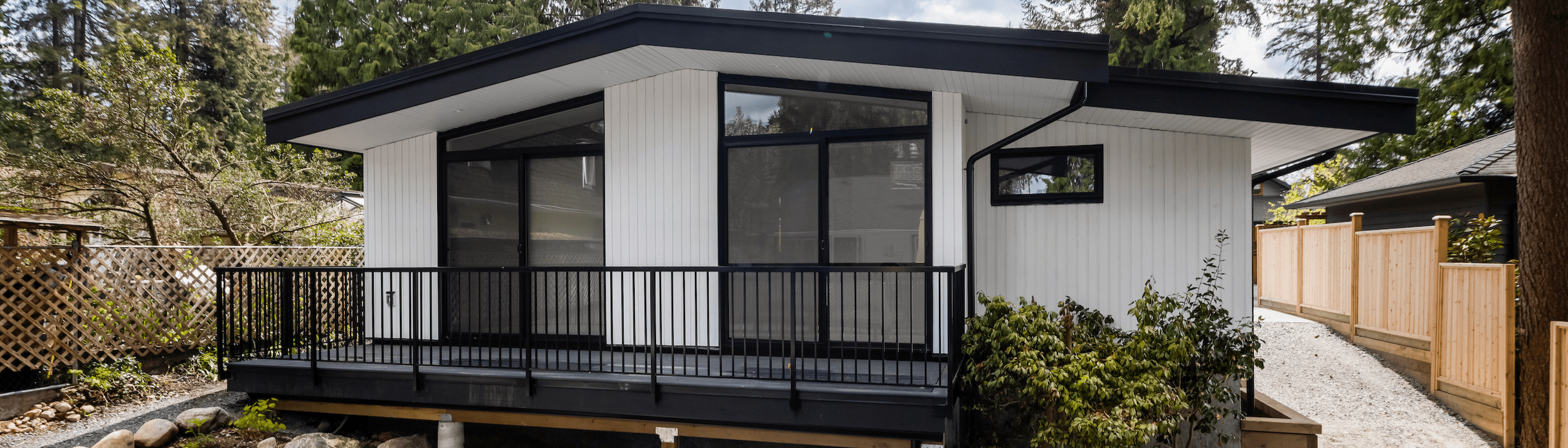 22nd Street custom home exterior by Hasler Homes