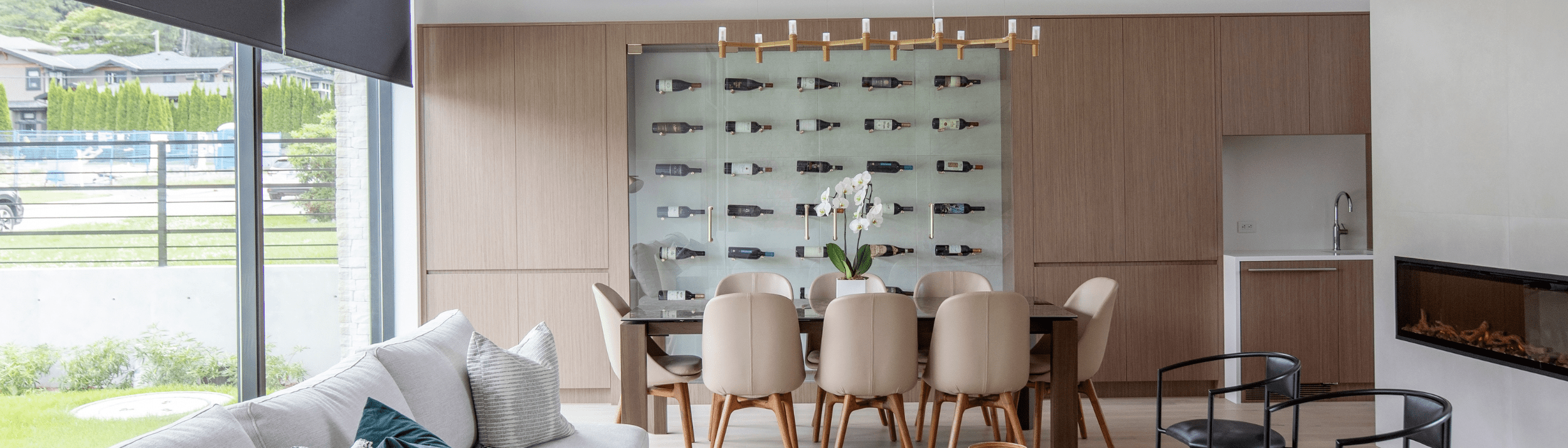 Belmonte custom home by Hasler Homes - interior dining room