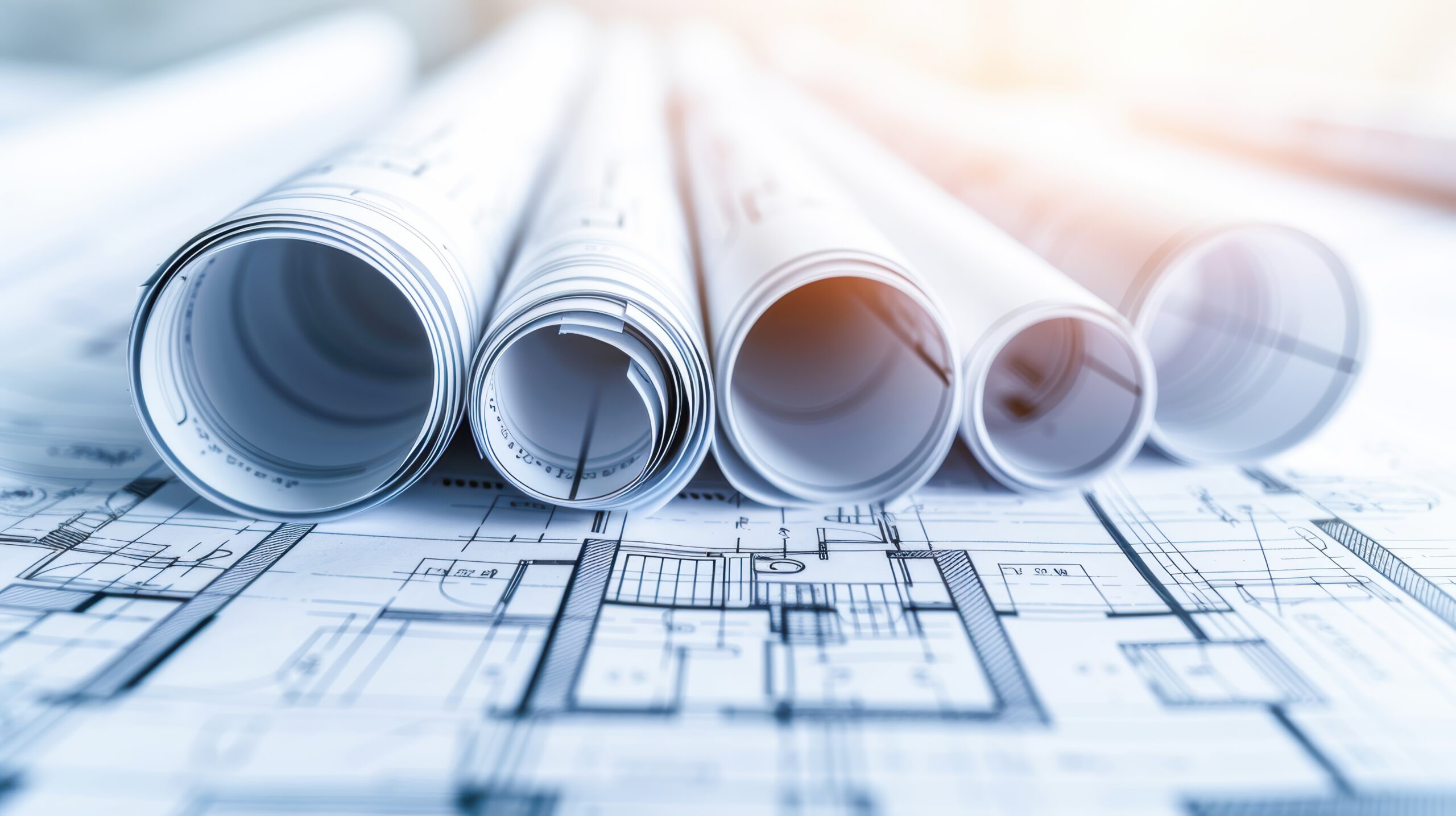 Home construction project documents that include construction terms