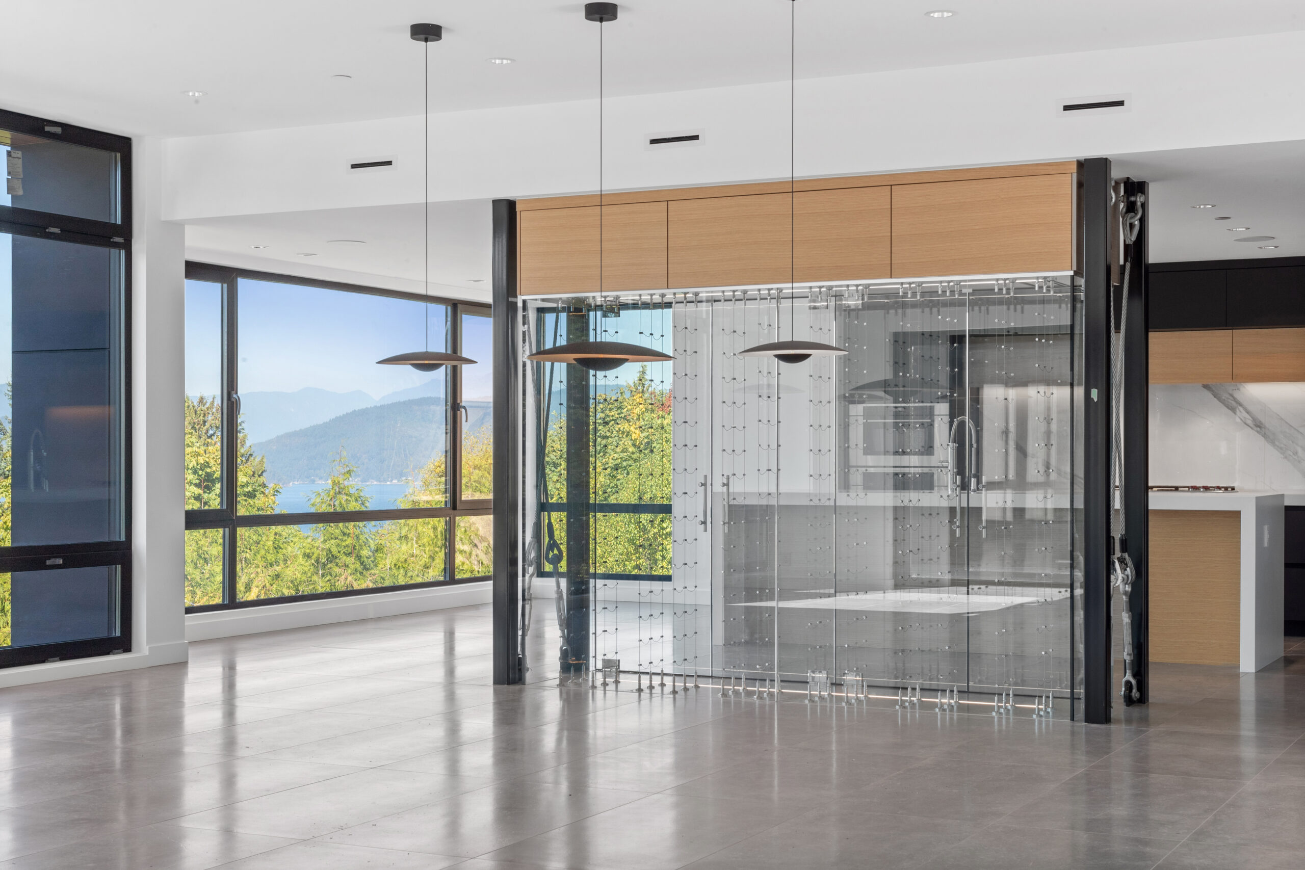 Unfurnished custom home built by Hasler Homes