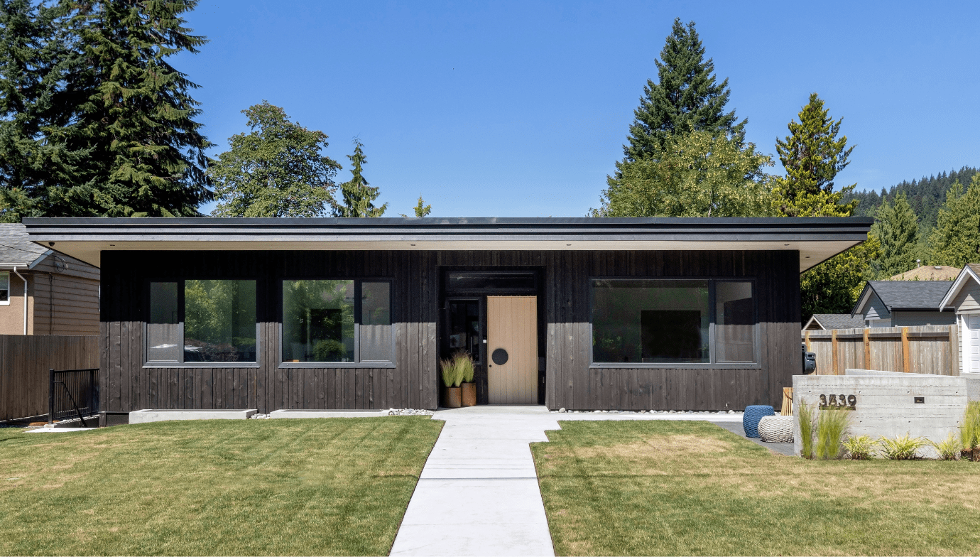 Valleyhouse custom home built by Hasler Homes - front exterior