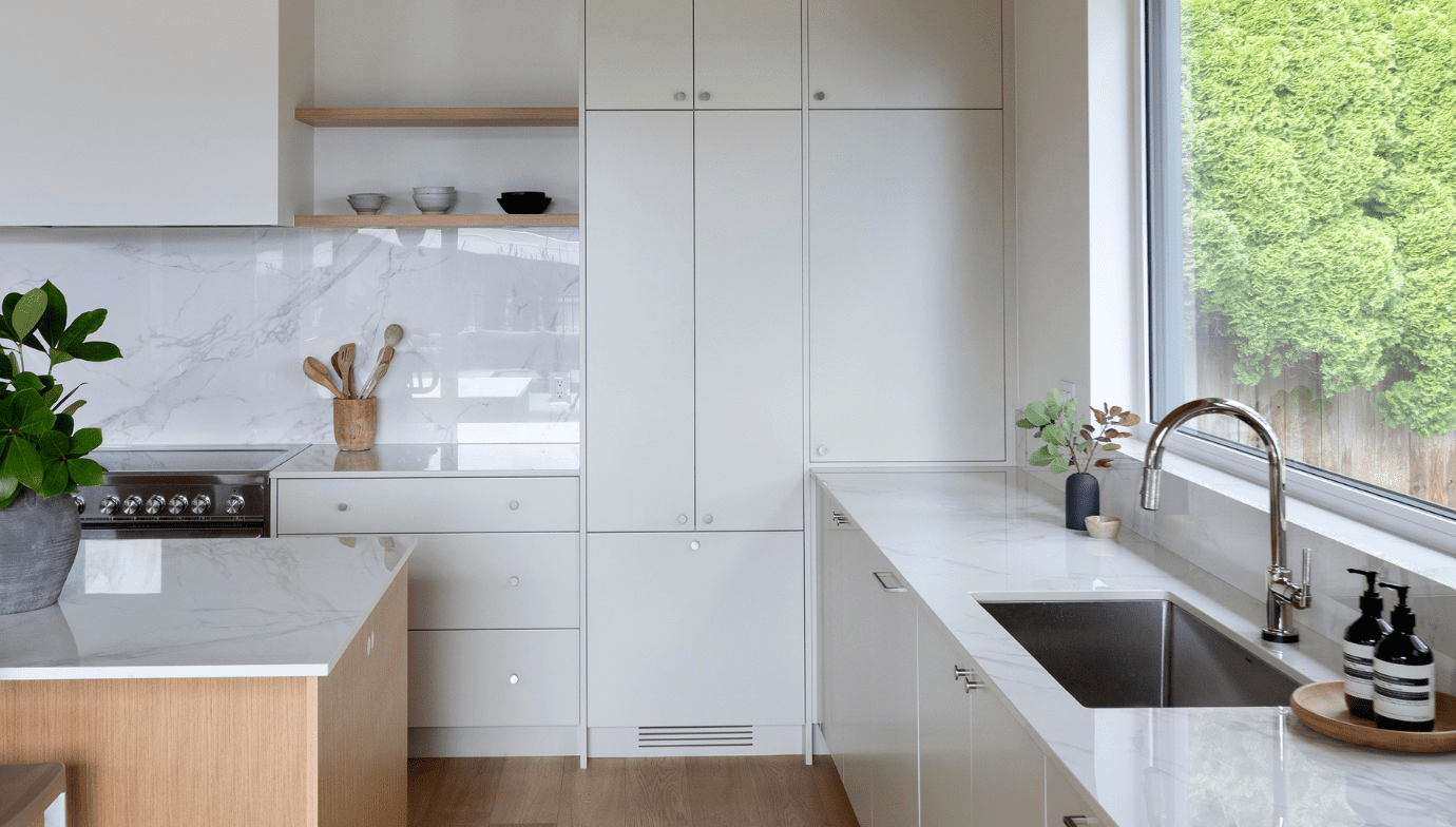 Brightwater renovated kitchen