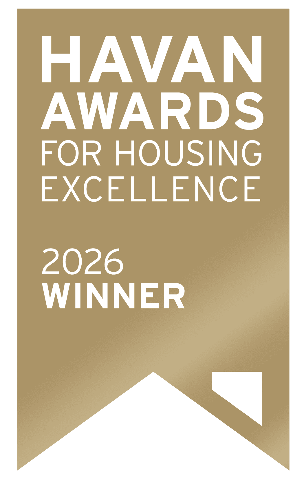 HAVAN Awards for Housing Excellence - 2026 Winner logo